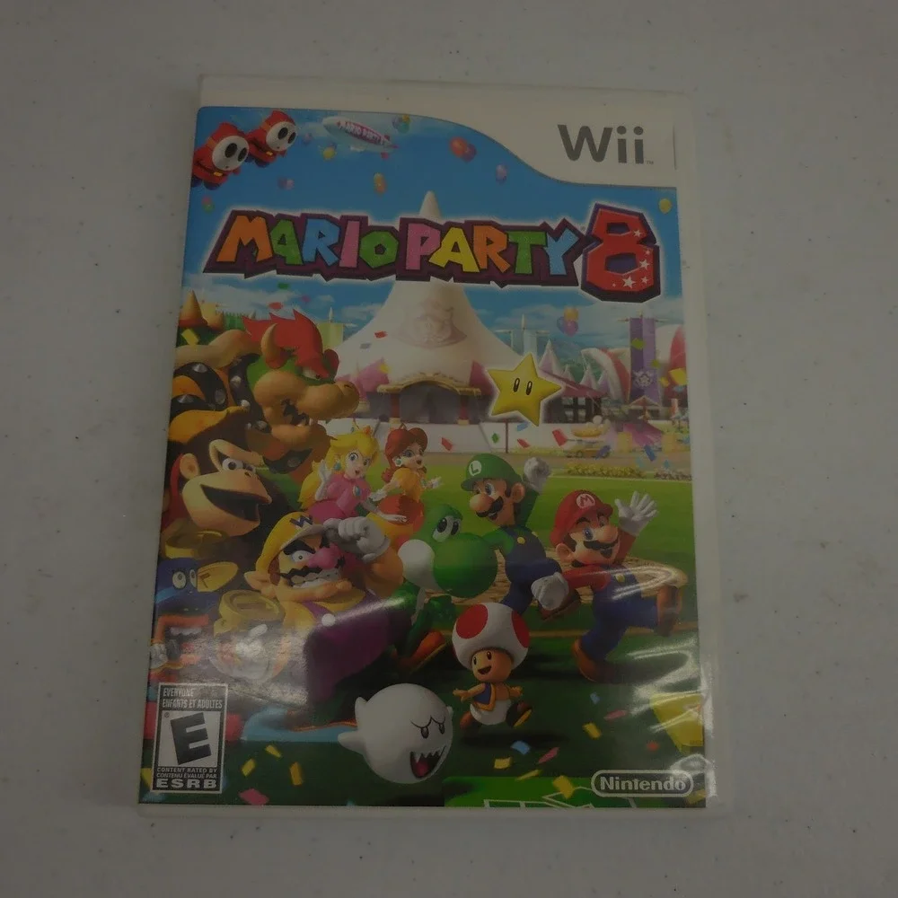 Mario Party 8 Nintendo Wii CIB Complete with Manual Tested & Working Game